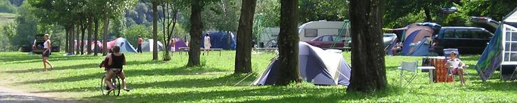 Vue générale du Camping La Vernede en Cevennes